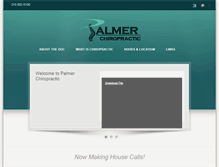 Tablet Screenshot of drchrispalmer.com